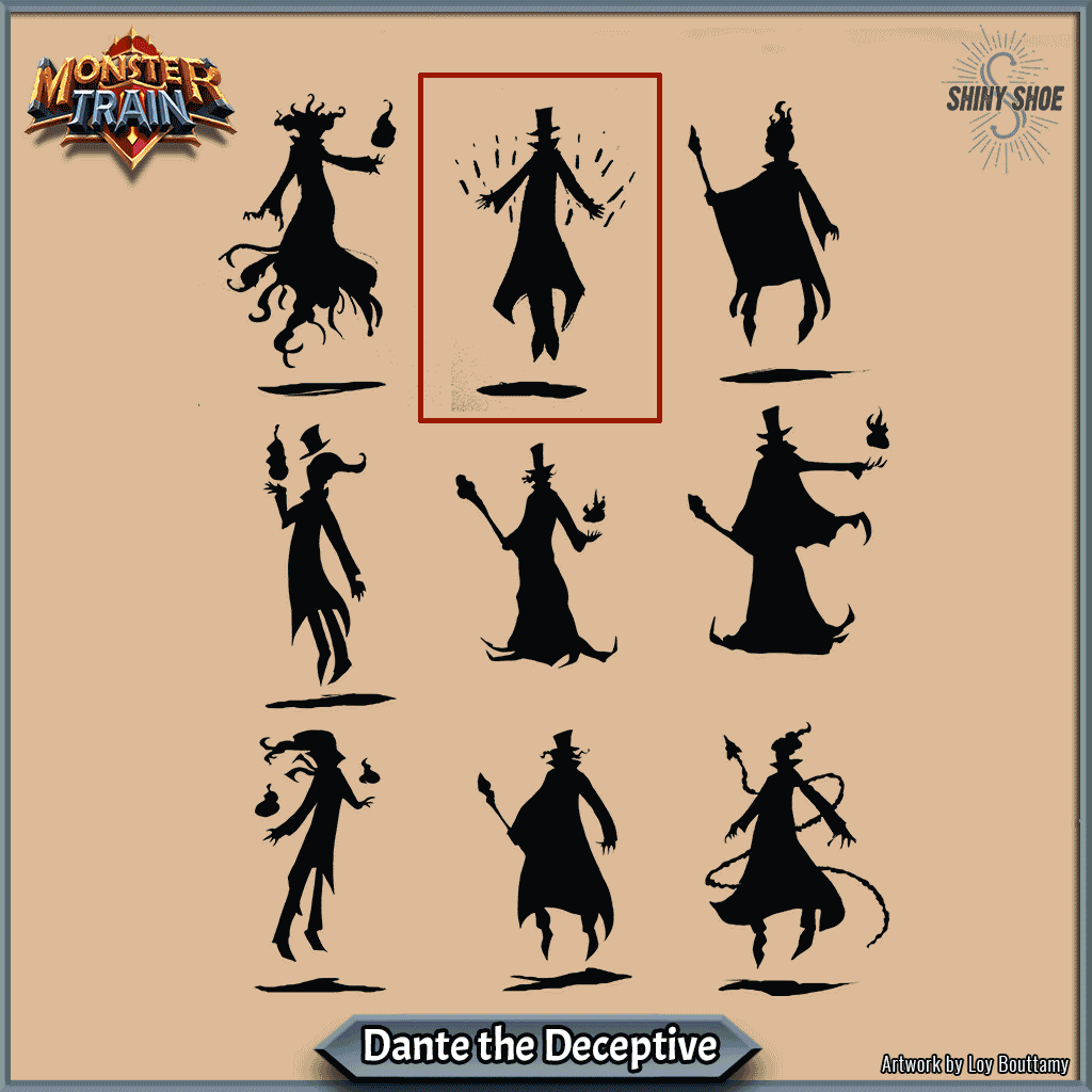 Darwing process for a magician character